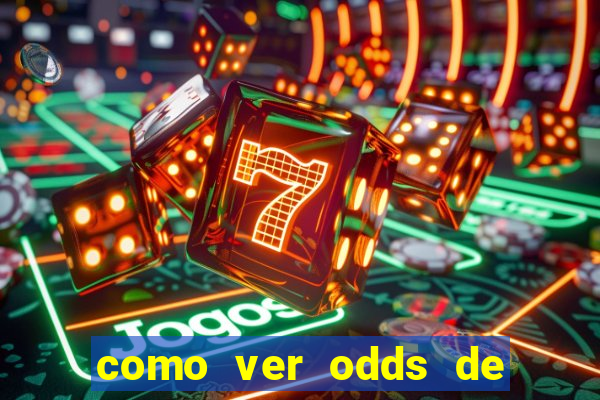 como ver odds de jogos passados